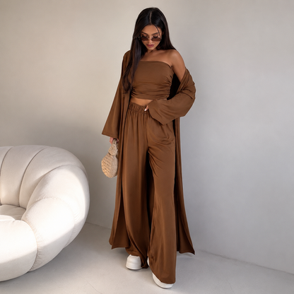 Ensemble 3 pièces femme – Style chic