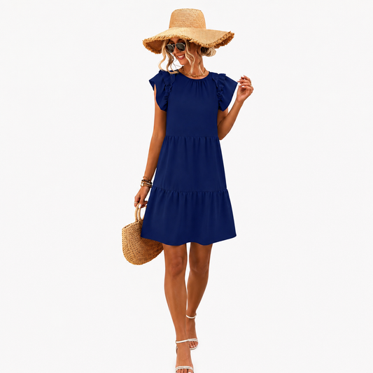 Robe Chic Manches Courtes