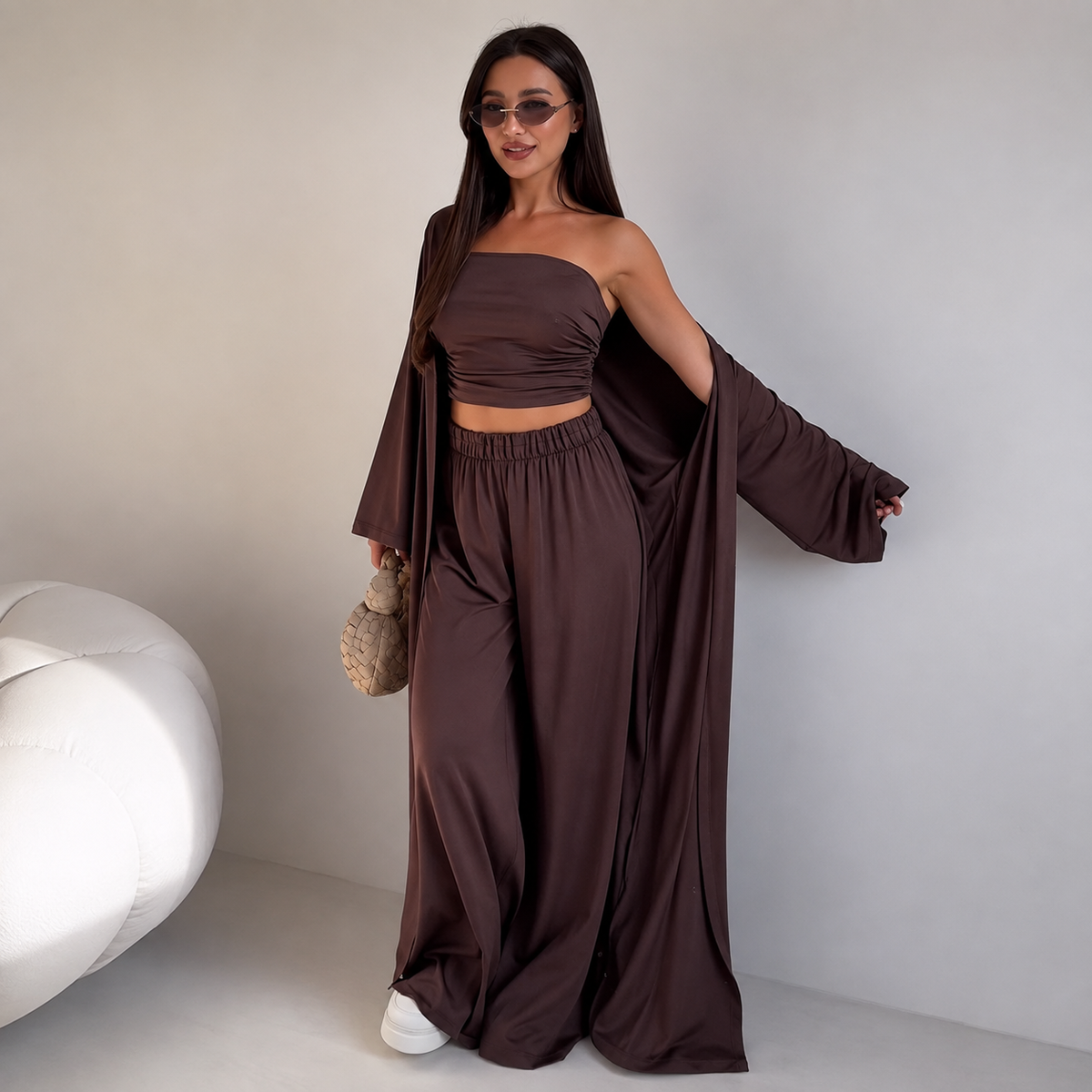 Ensemble 3 pièces femme – Style chic