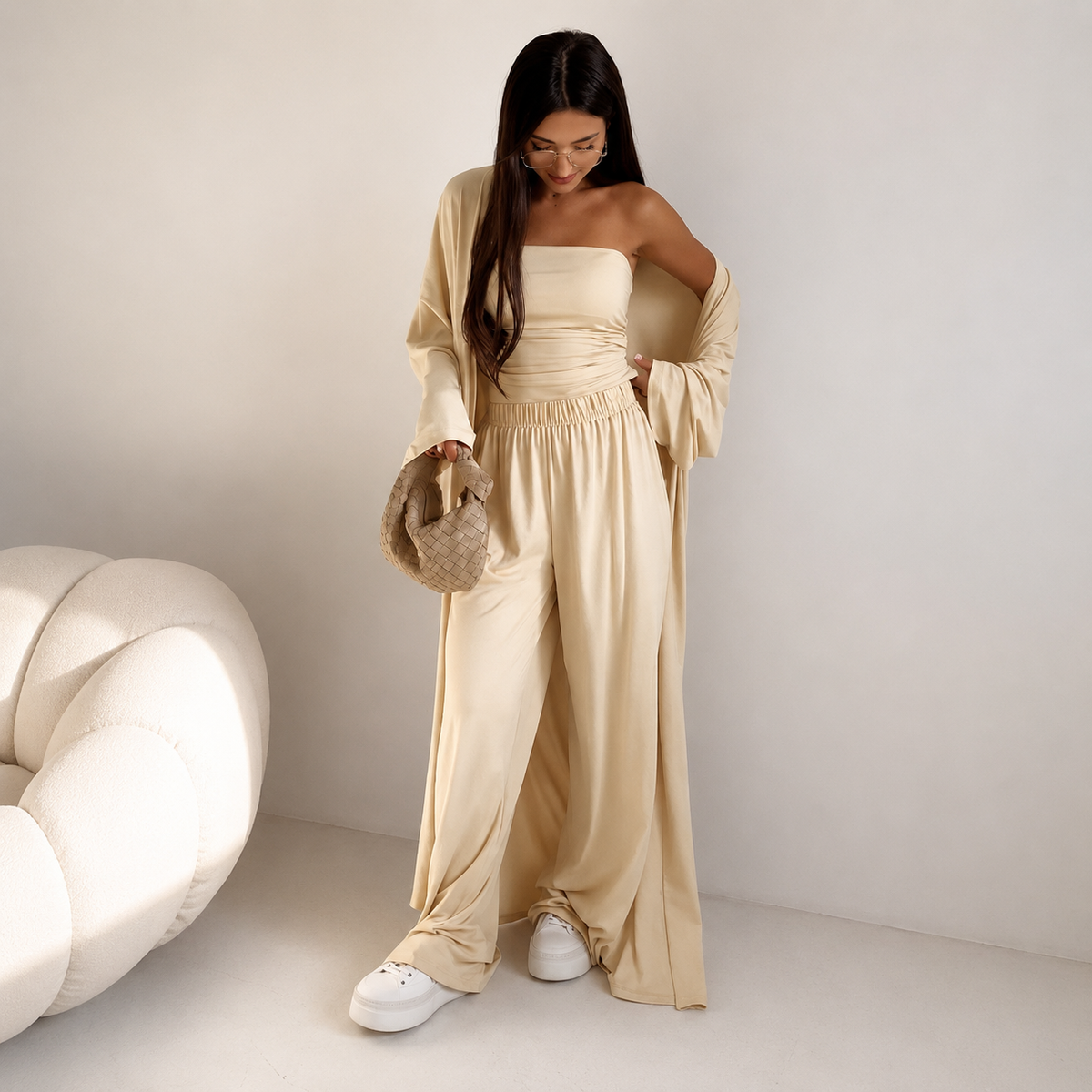 Ensemble 3 pièces femme – Style chic
